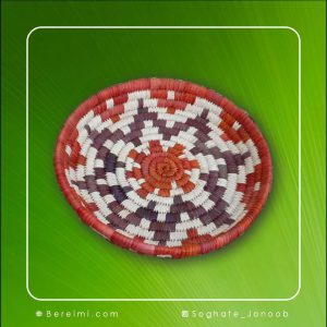 سینی حصیری مدل میخک
